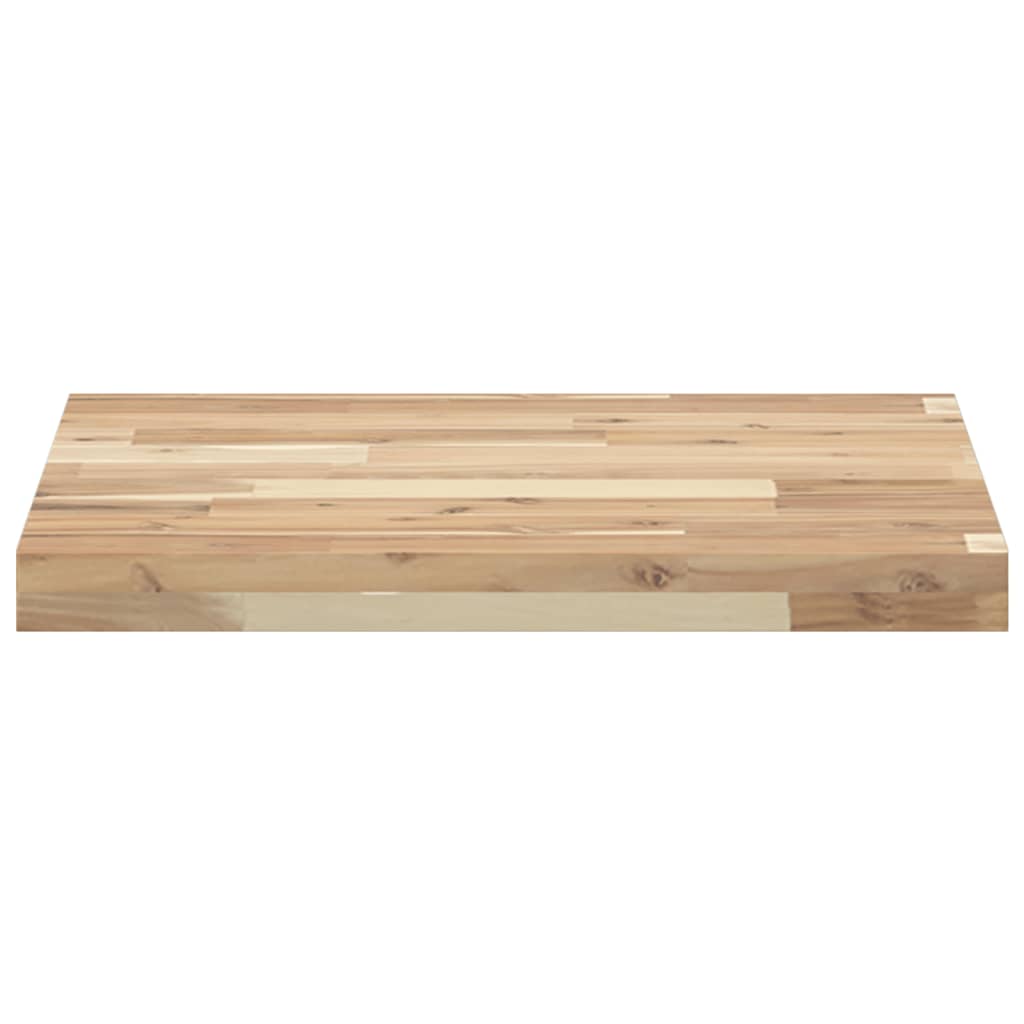 Solid Acacia Table Top Square 50x50x4 cm - Durable & Stylish