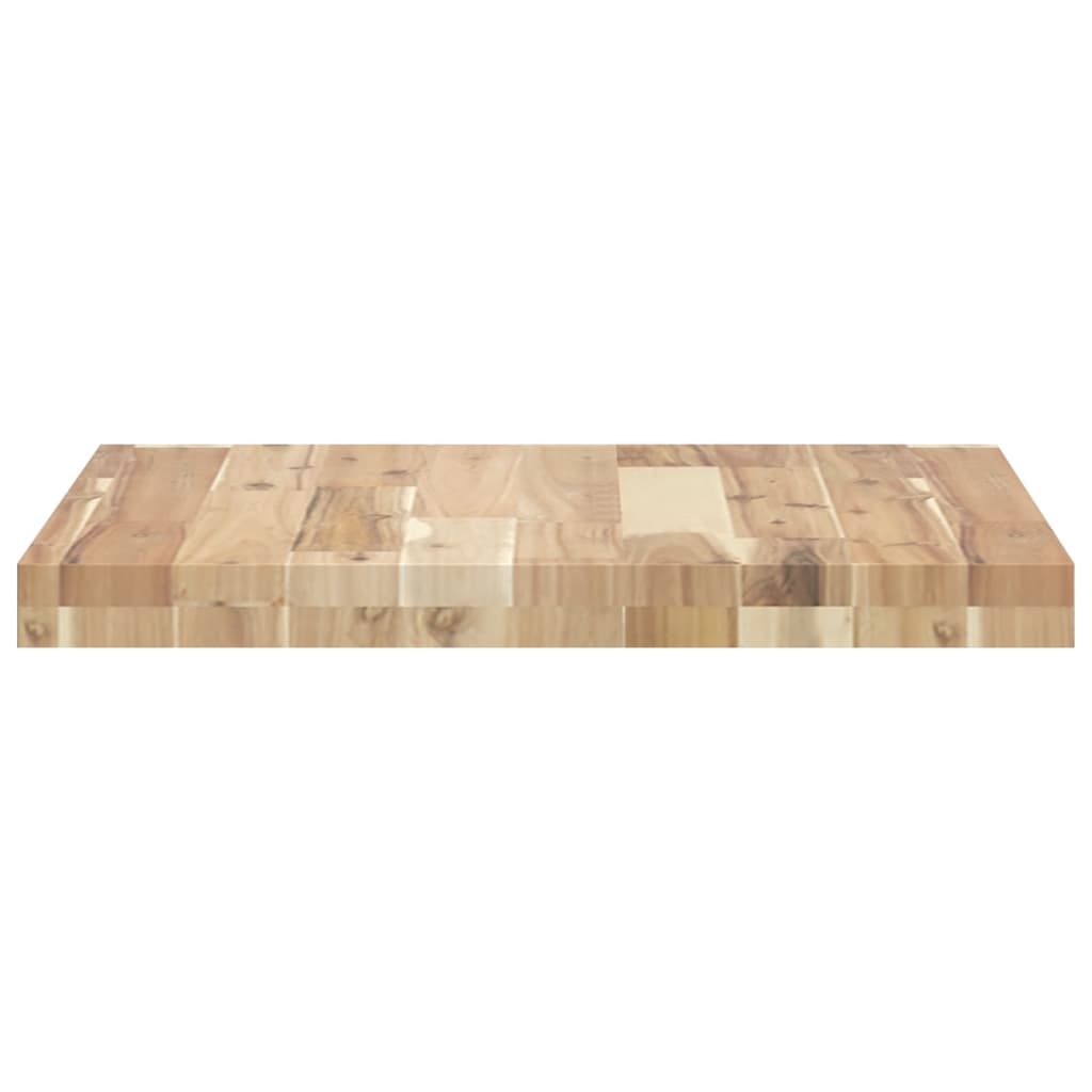 Solid Acacia Table Top Square 50x50x4 cm - Durable & Stylish