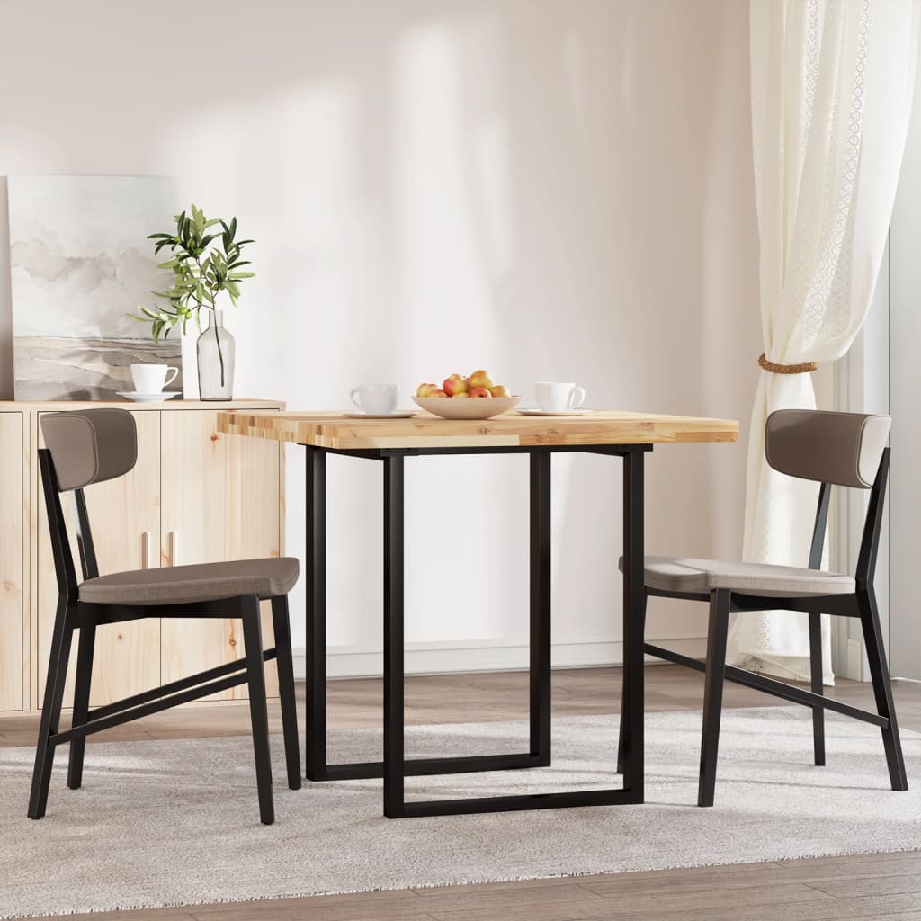 Solid Acacia Wood Table Top Square 80x80x4 cm - Premium Quality