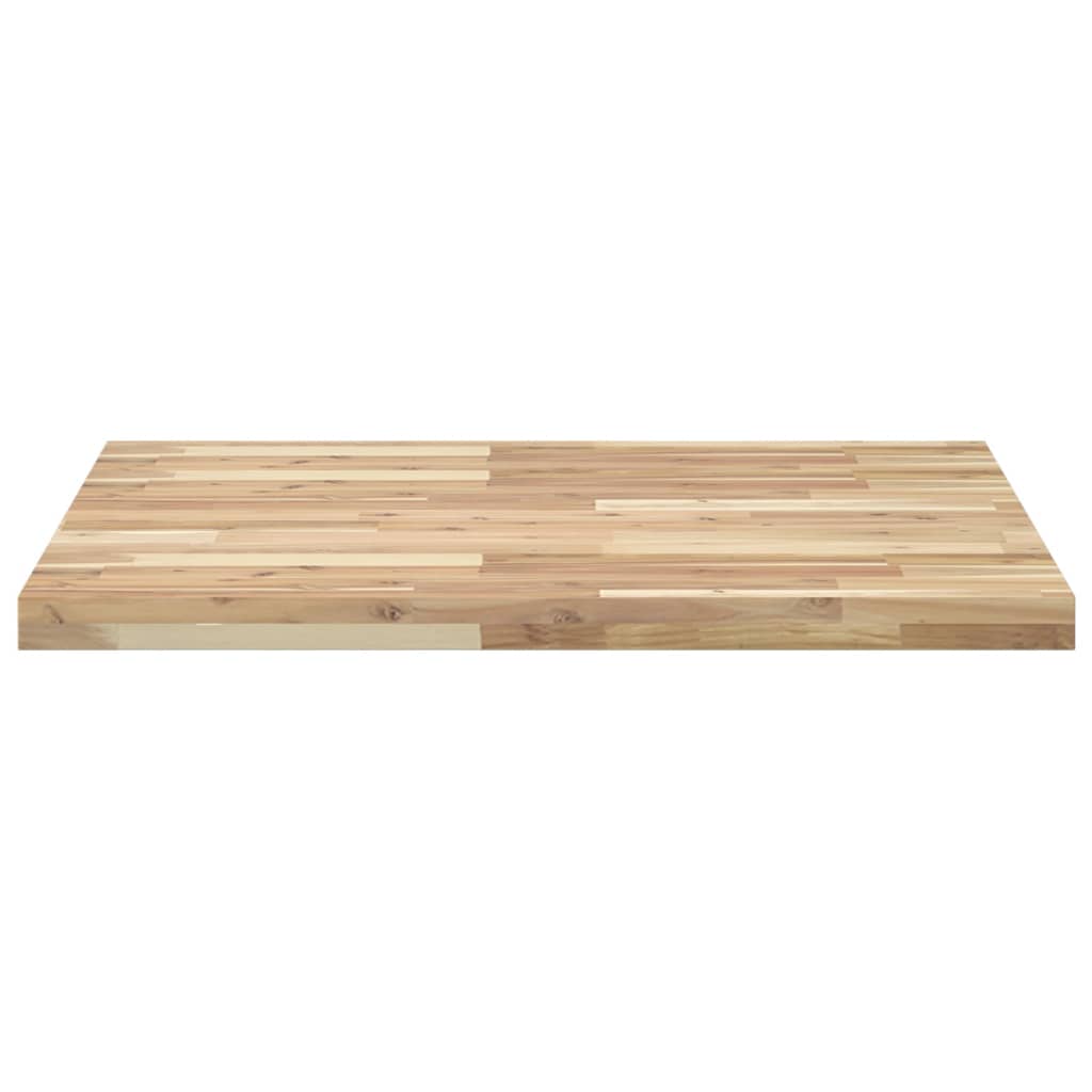 Solid Acacia Wood Table Top Square 80x80x4 cm - Premium Quality