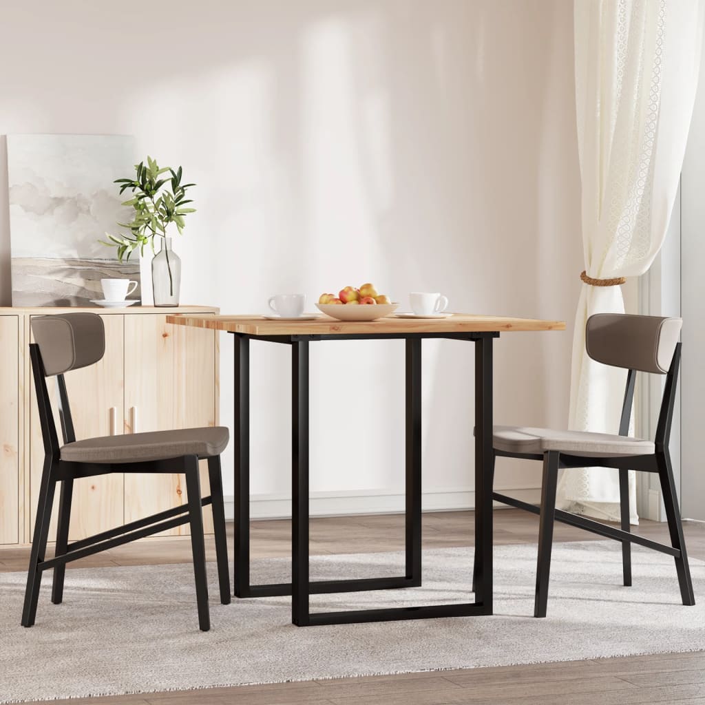 Solid Wood Acacia Square Table Top 80x80cm - Durable & Stylish