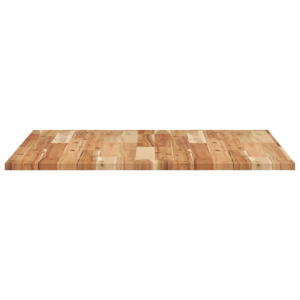 Solid Wood Acacia Square Table Top 80x80cm - Durable & Stylish