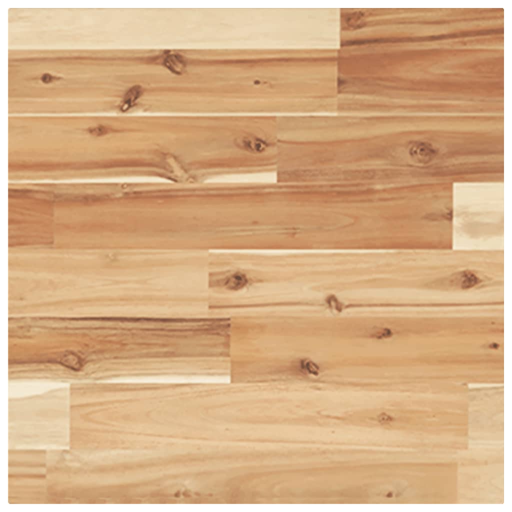 Solid Acacia Wood Table Top Square, 40x40x4 cm