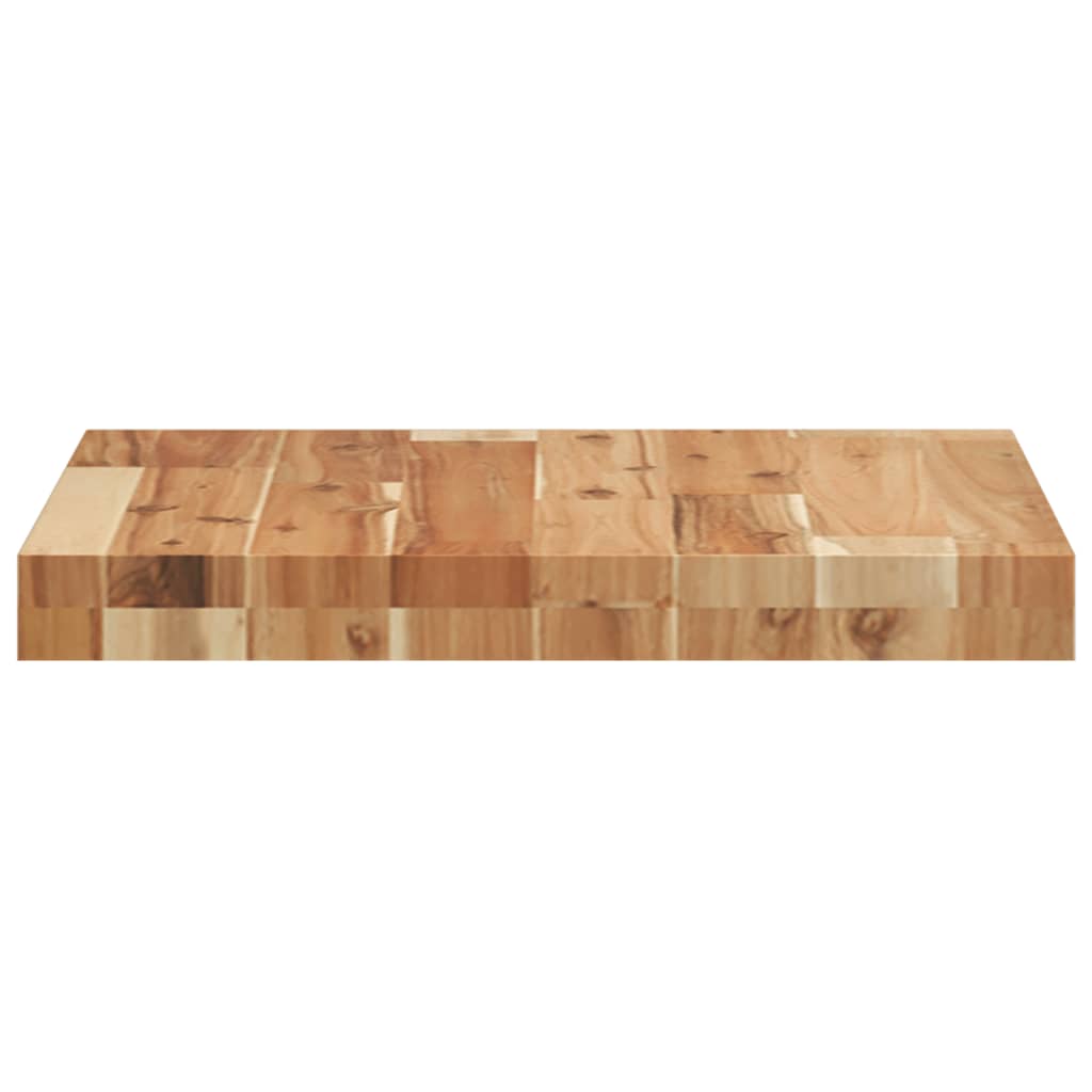 Solid Acacia Wood Table Top Square, 40x40x4 cm