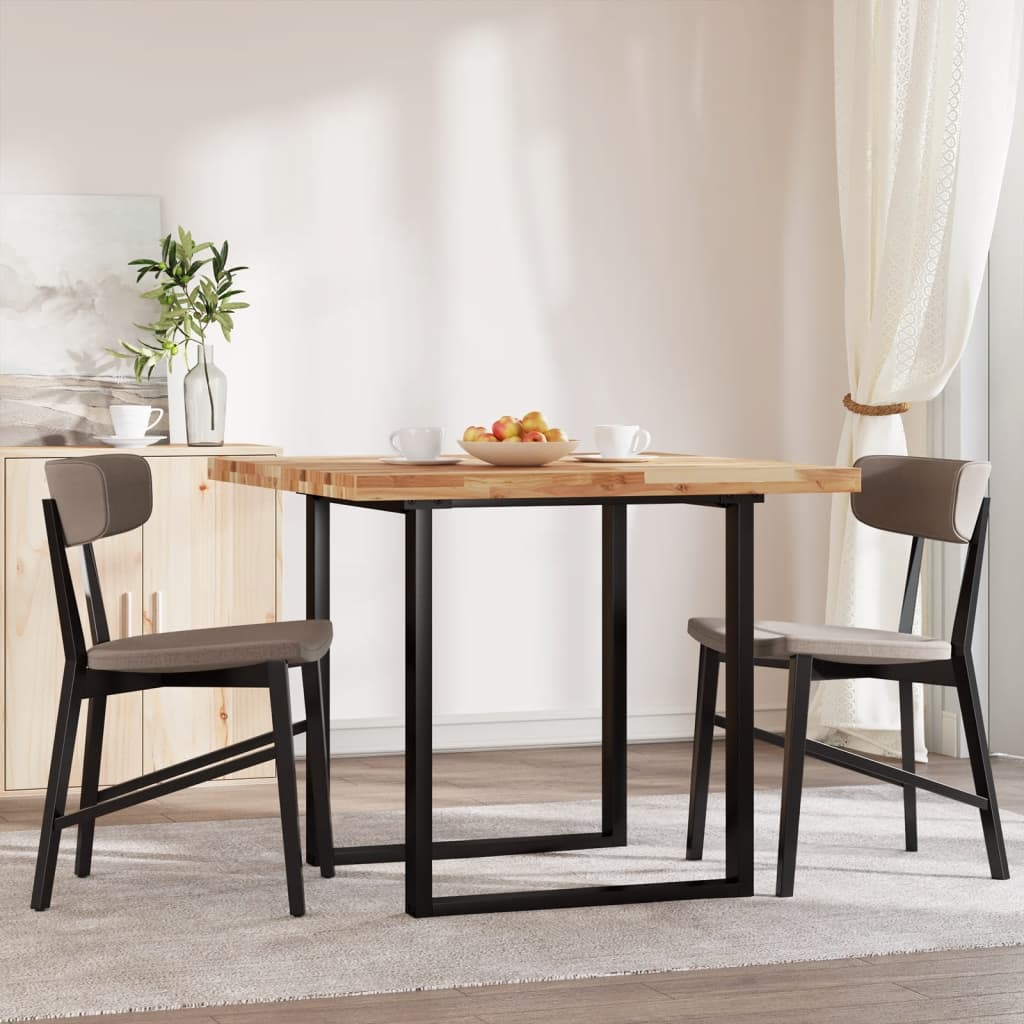 Solid Acacia Wood Square Tabletop 90x90x4 cm - Durable & Stylish