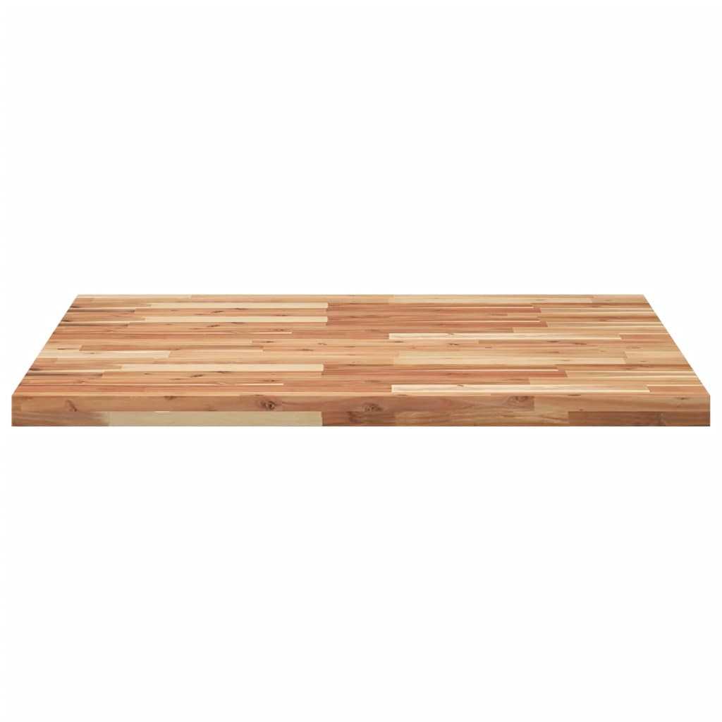 Solid Acacia Wood Square Tabletop 90x90x4 cm - Durable & Stylish