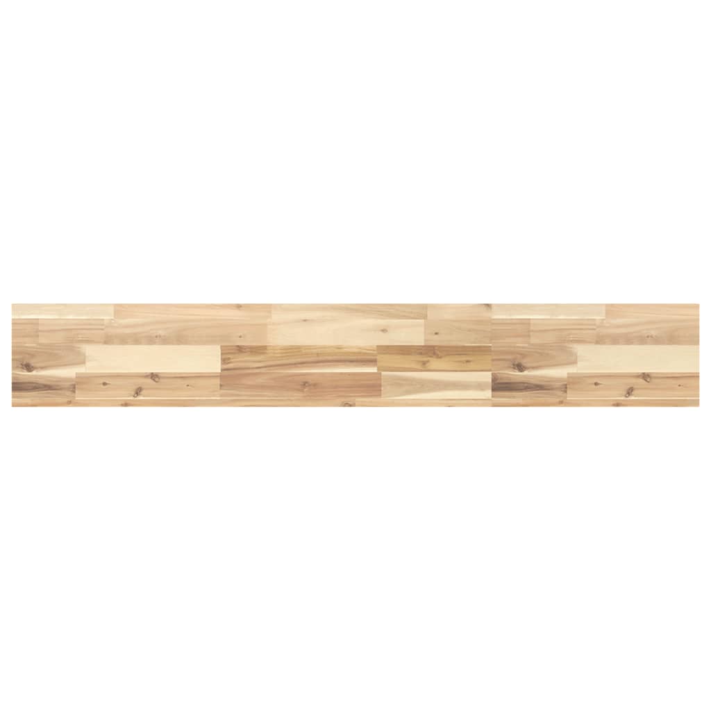 Acacia Solid Wood Rectangular Table Top 120x20x4 cm