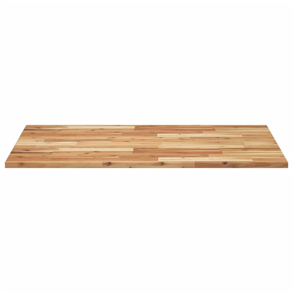 Acacia Solid Wood Tabletop - Rectangular 80x70x2 cm