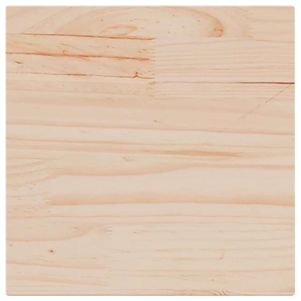 Square Solid Pine Wood Table Top 40x40 cm - Durable & Stylish