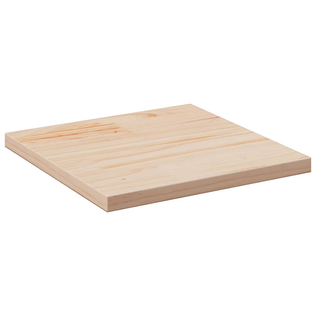 Square Solid Pine Wood Table Top 40x40 cm - Durable & Stylish