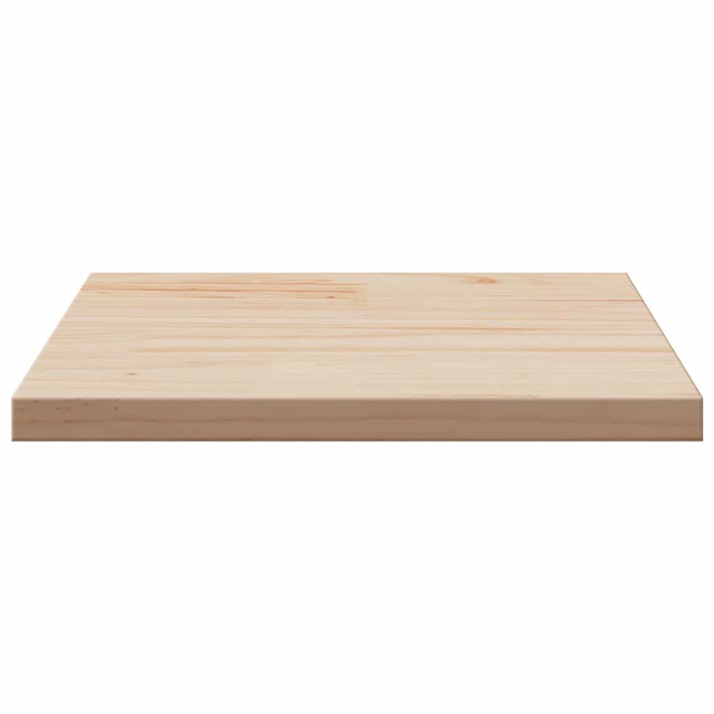 Square Solid Pine Wood Table Top 40x40 cm - Durable & Stylish