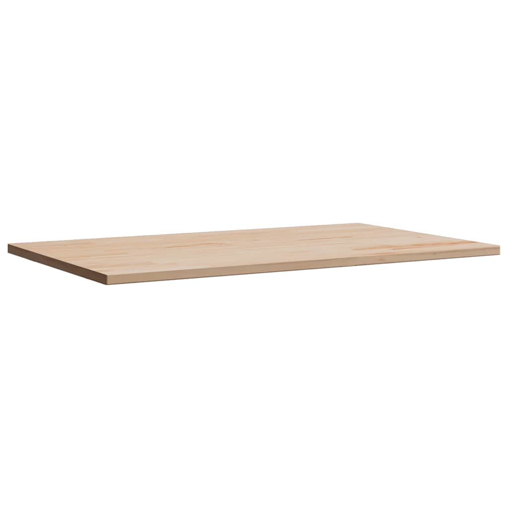 Solid Pine Wood Table Top 80x50 cm – Rectangular & Durable