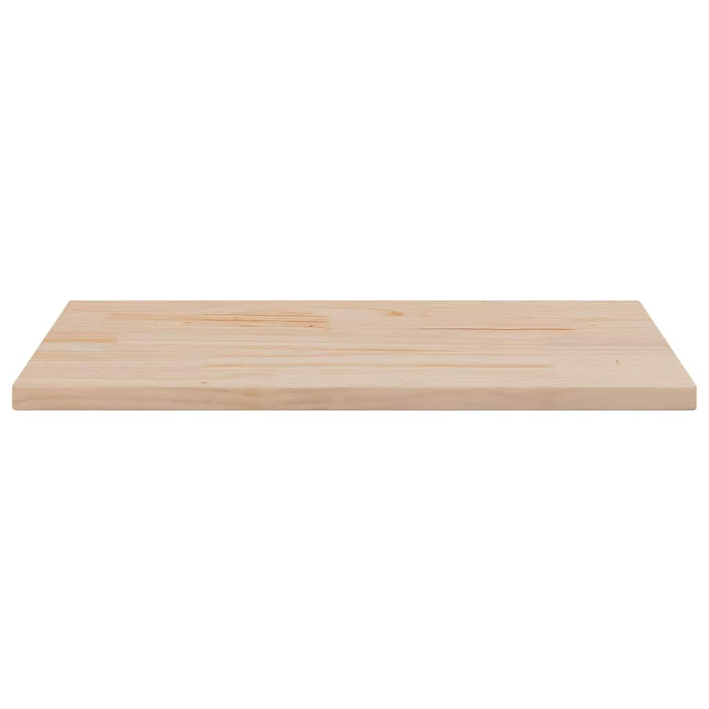 Solid Pine Table Tops 2pcs 80x40 cm Rectangular, Durable Wood
