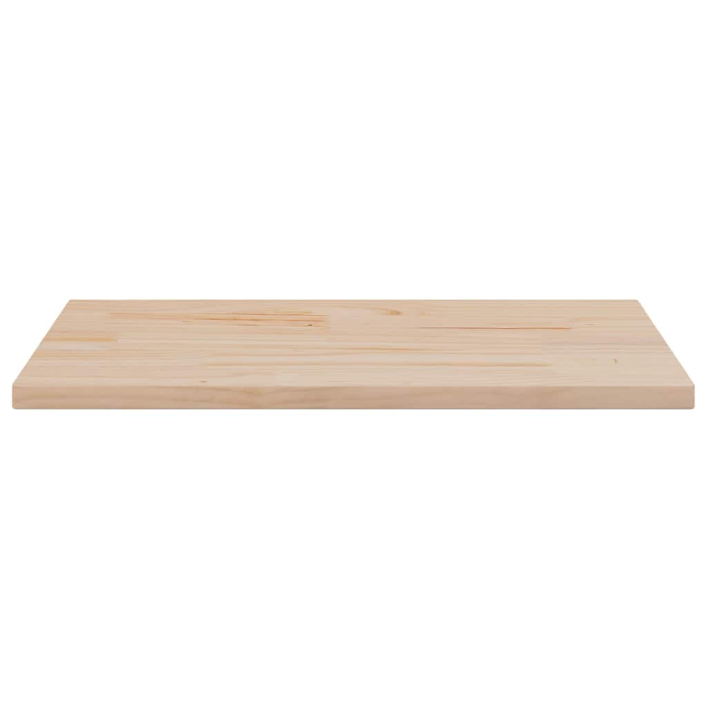 Solid Wood Pine Table Tops, Rectangular, 90x45 cm, 2-Pack