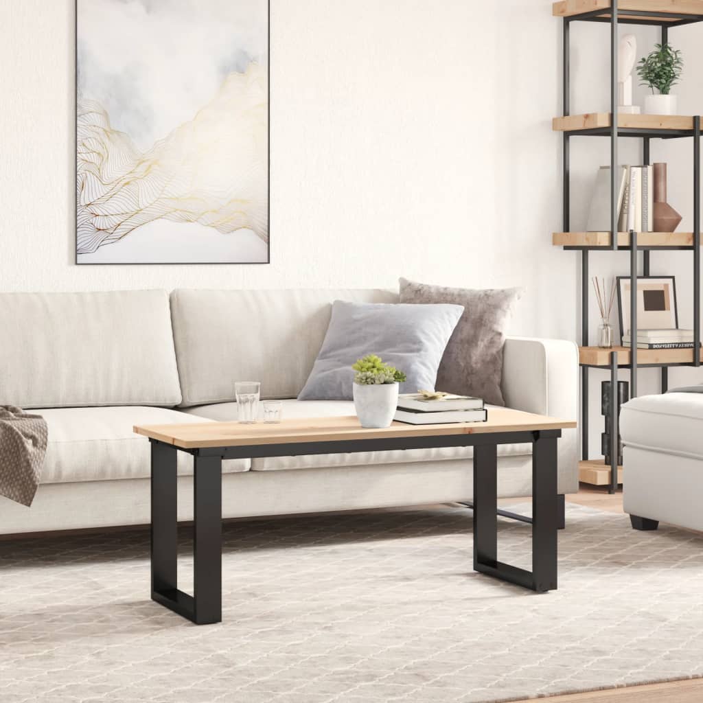 Solid Pine Wood Table Top, 110x40 cm Rectangle