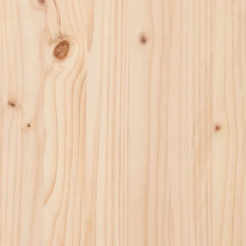 Solid Pine Wood Table Top, 110x40 cm Rectangle