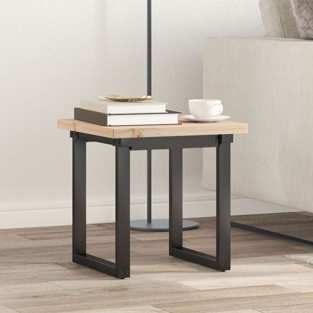 Solid Pine Square Table Top - 40x40 cm, Durable Wood Finish