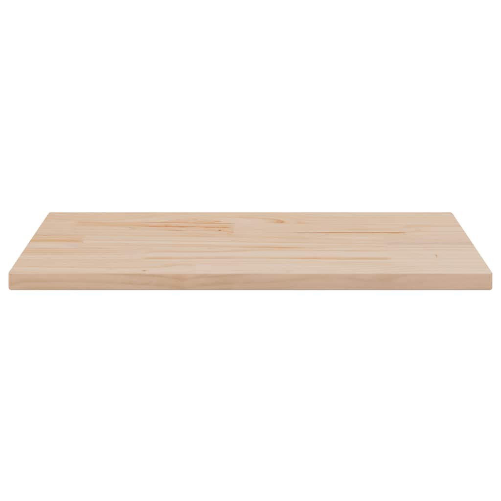Solid Pine Wood Table Tops 2pcs, 70x35x2.5 cm, Rectangular