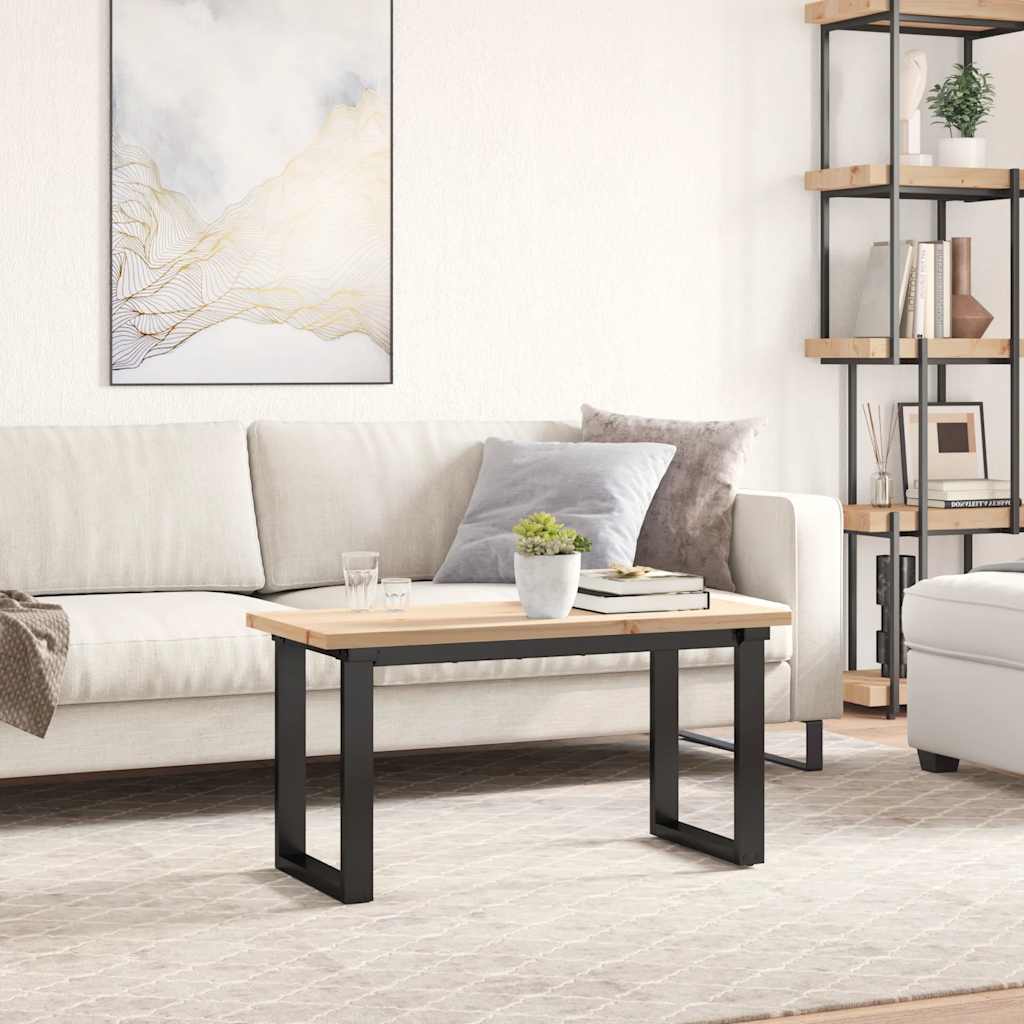 Solid Pine Wood Table Top 90x40x2.5 cm - Rectangular Elegance