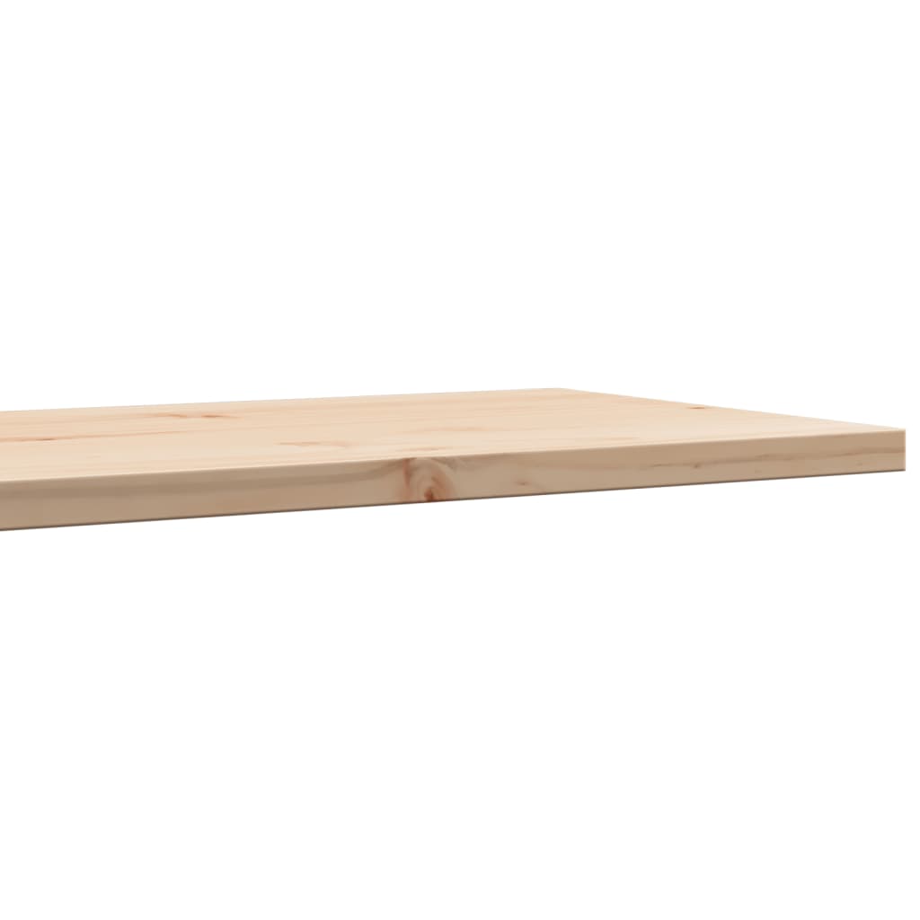 Solid Pine Wood Table Top 90x40x2.5 cm - Rectangular Elegance