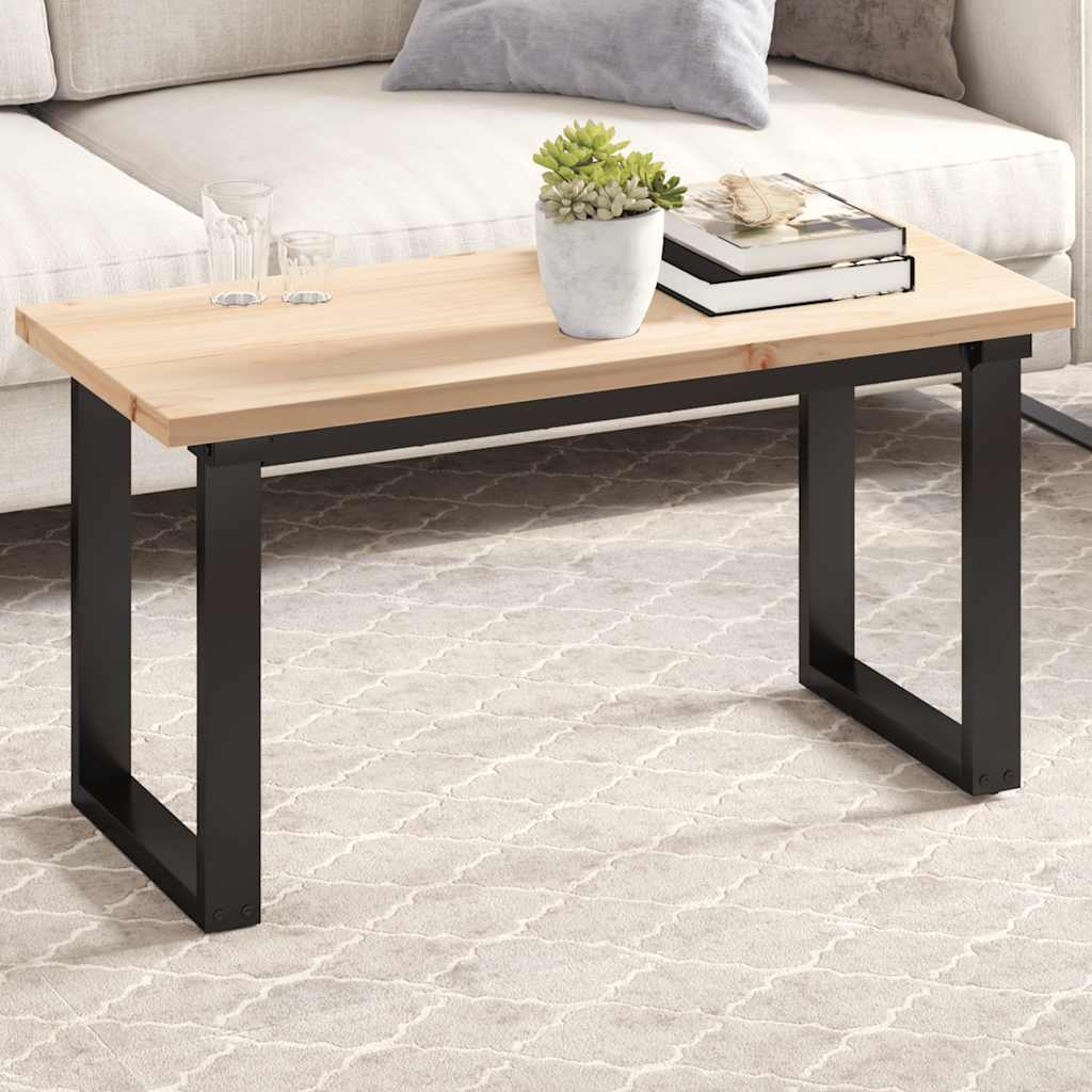 Solid Pine Wood Table Top 90x40x2.5 cm - Rectangular Elegance