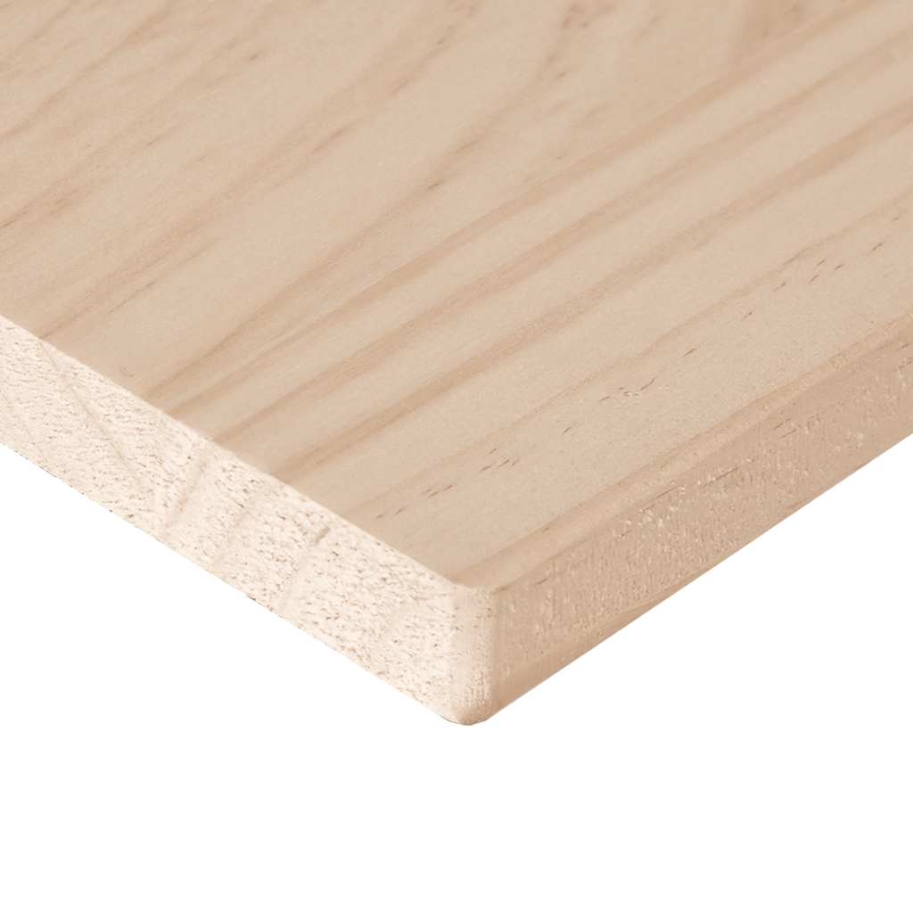 Solid Pine Rectangular Table Tops, 2 Pcs, 90x45x2.5 cm