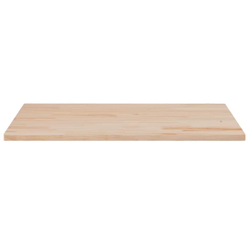 Solid Pine Wood Table Top - 100x50x2.5 cm Rectangular Design