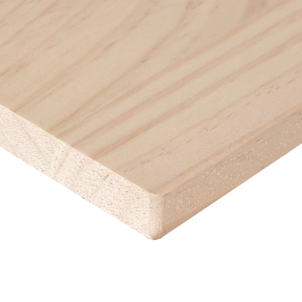 Solid Pine Wood Table Top - 100x50x2.5 cm Rectangular Design