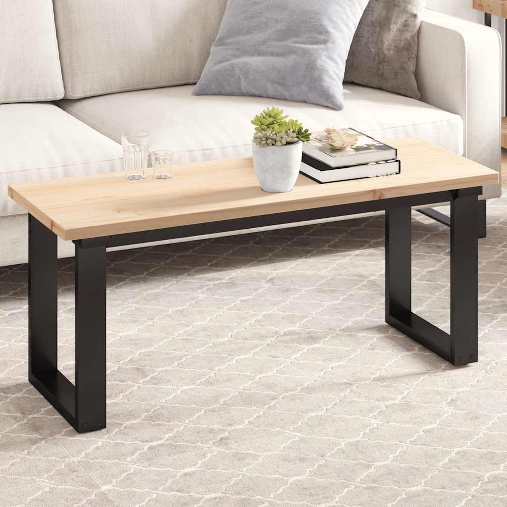 Solid Pine Wood Table Top - Rectangular 110x40x2.5 cm