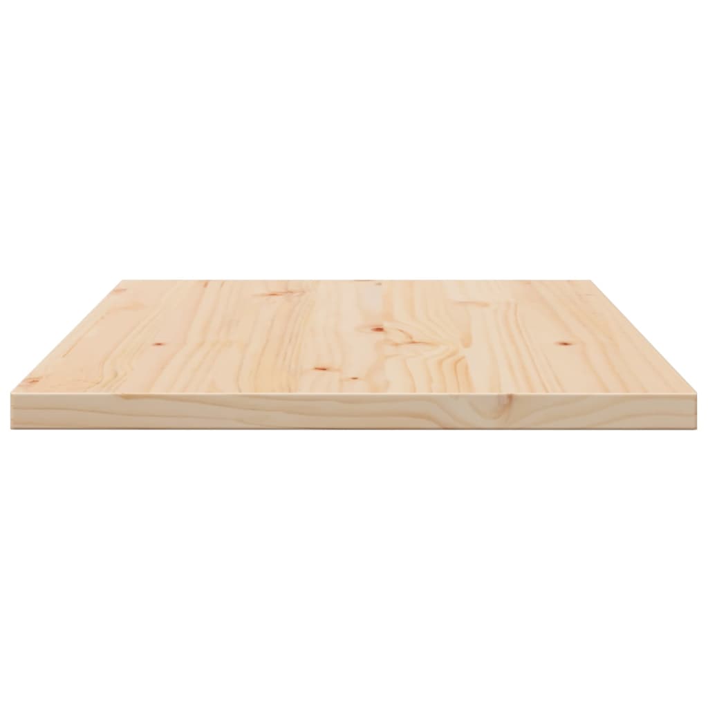 Solid Pine Table Tops Set - 3 Pcs, 80x47x2.5 cm, Rectangular