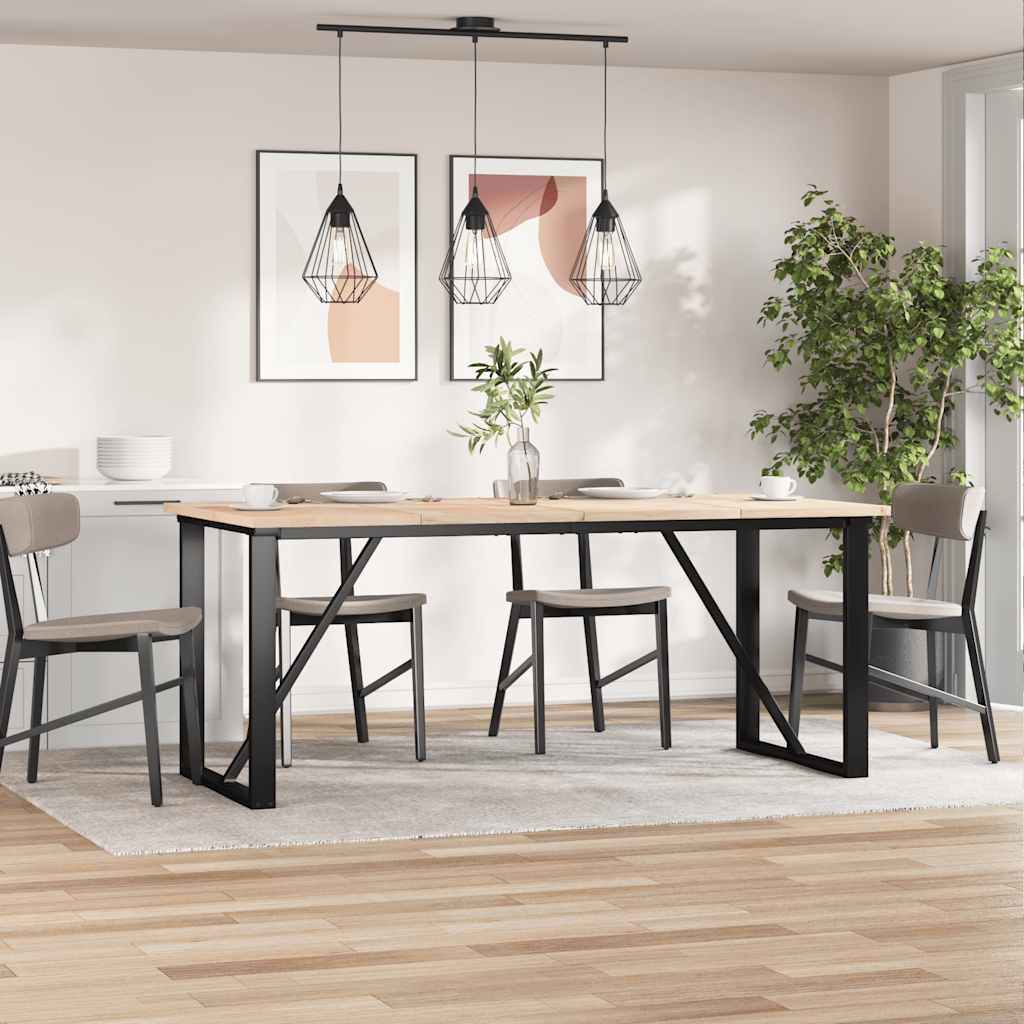 Solid Pine Table Tops Set - 4pcs, 90x45x2.5 cm, Rectangular