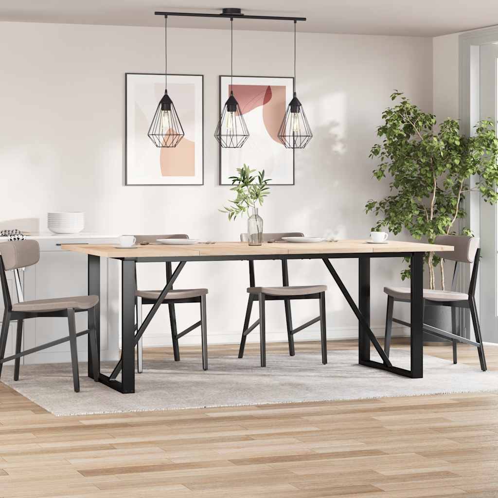 Solid Wood Pine Table Tops Set - 4 Pcs, 100x50x2.5 cm Rectangular