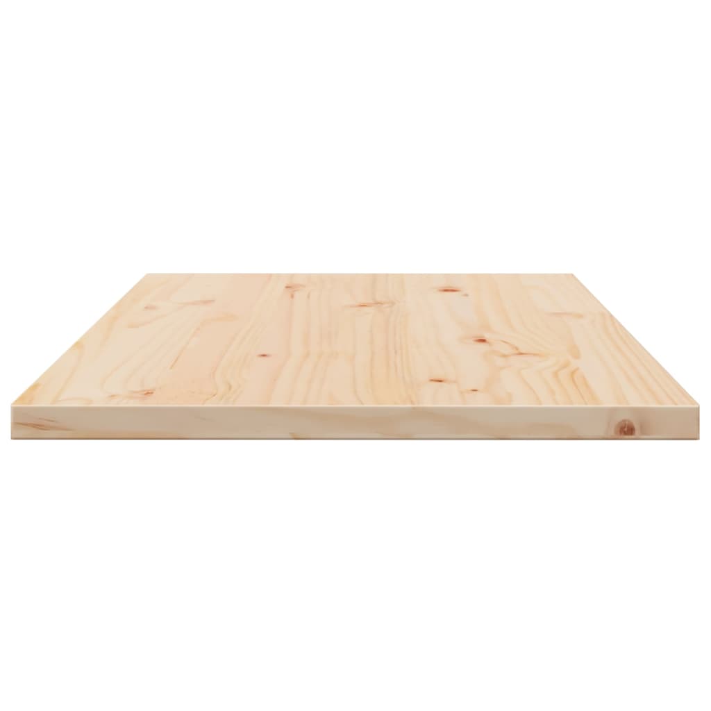 Solid Wood Pine Table Tops Set - 4 Pcs, 100x50x2.5 cm Rectangular