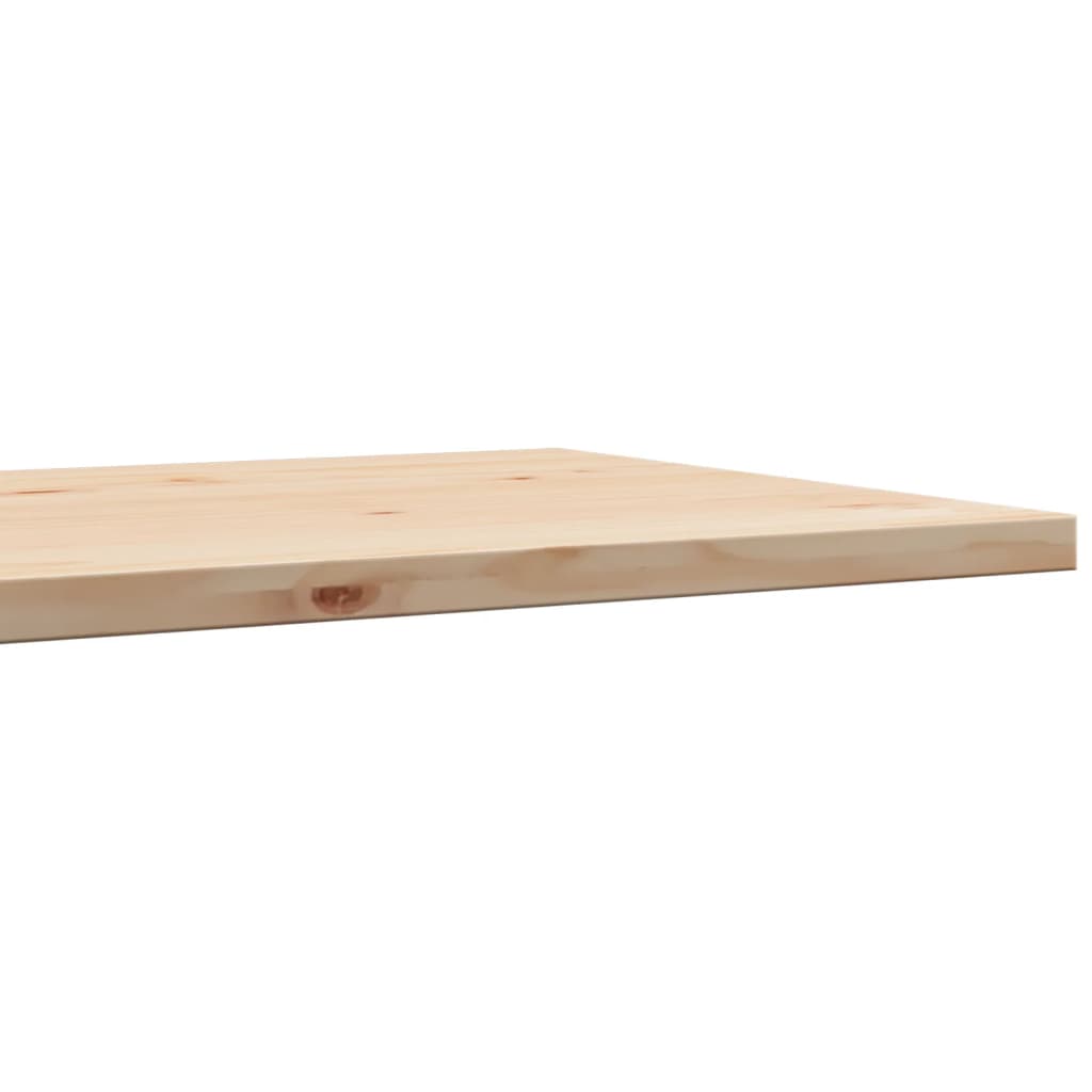 Solid Wood Pine Table Tops Set - 4 Pcs, 100x50x2.5 cm Rectangular
