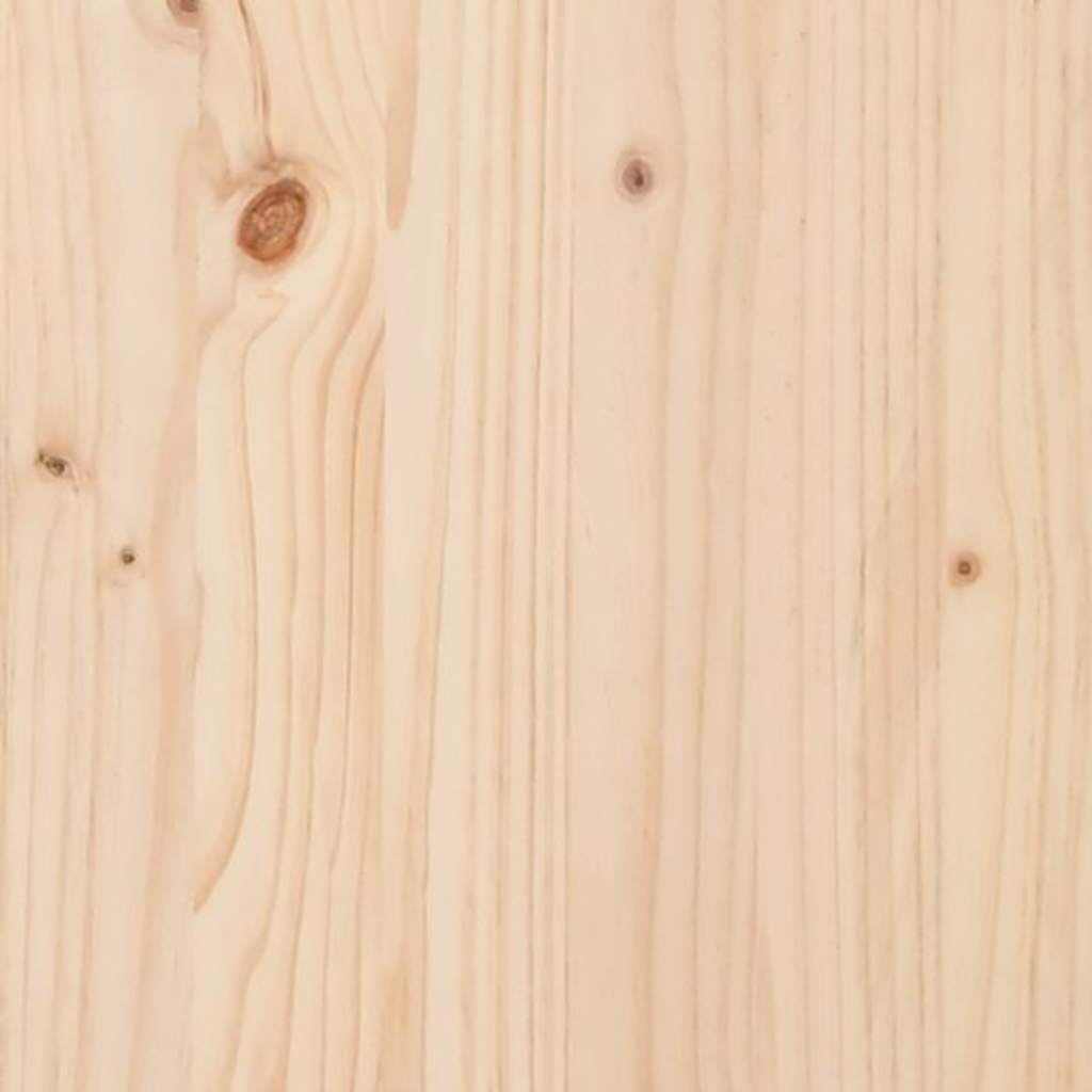Solid Wood Pine Table Tops Set - 4 Pcs, 100x50x2.5 cm Rectangular