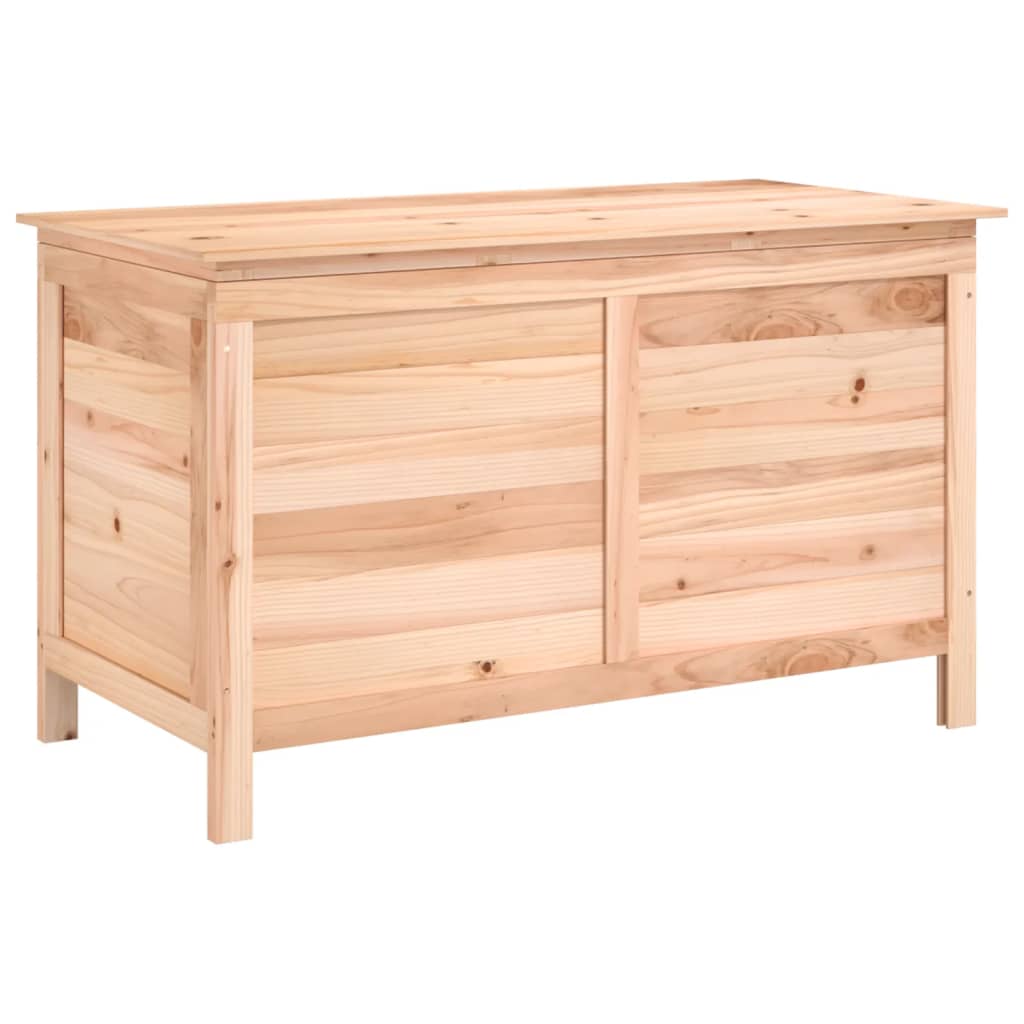 Solid Wood Fir Outdoor Cushion Box 99x50x56.5 cm - Stylish Storage