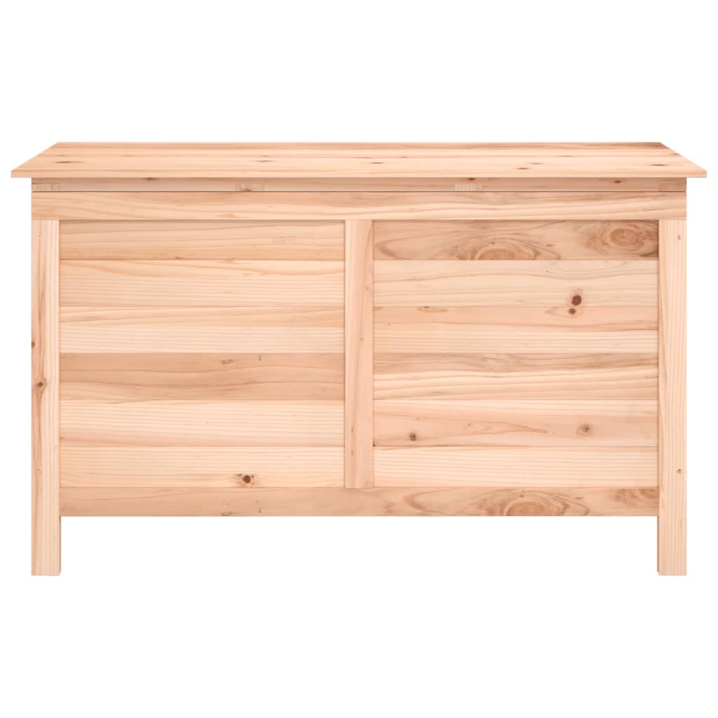 Solid Wood Fir Outdoor Cushion Box 99x50x56.5 cm - Stylish Storage