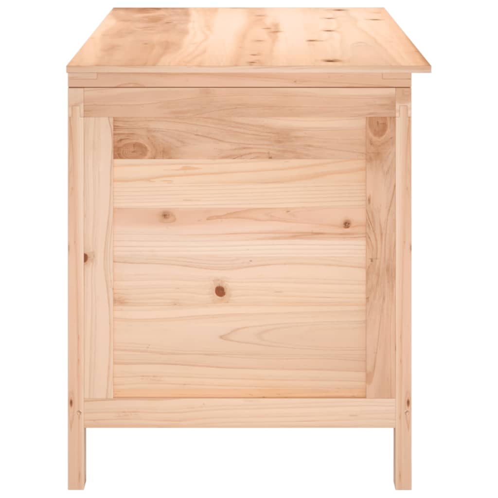 Solid Wood Fir Outdoor Cushion Box 99x50x56.5 cm - Stylish Storage