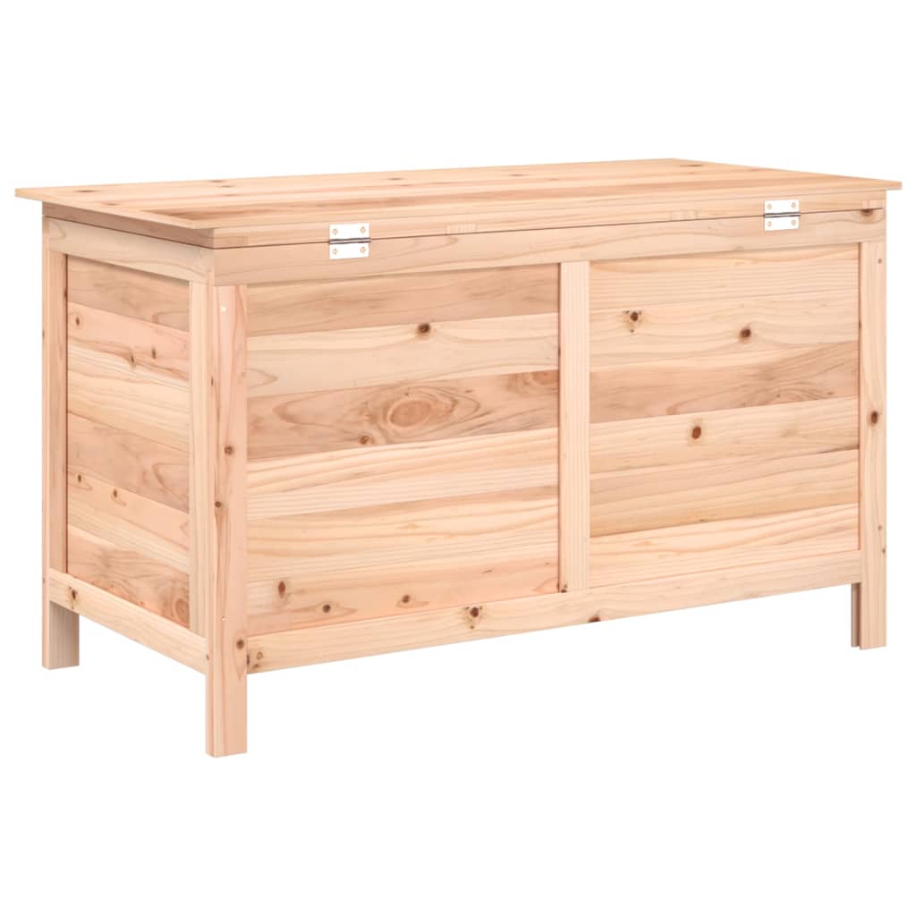 Solid Wood Fir Outdoor Cushion Box 99x50x56.5 cm - Stylish Storage