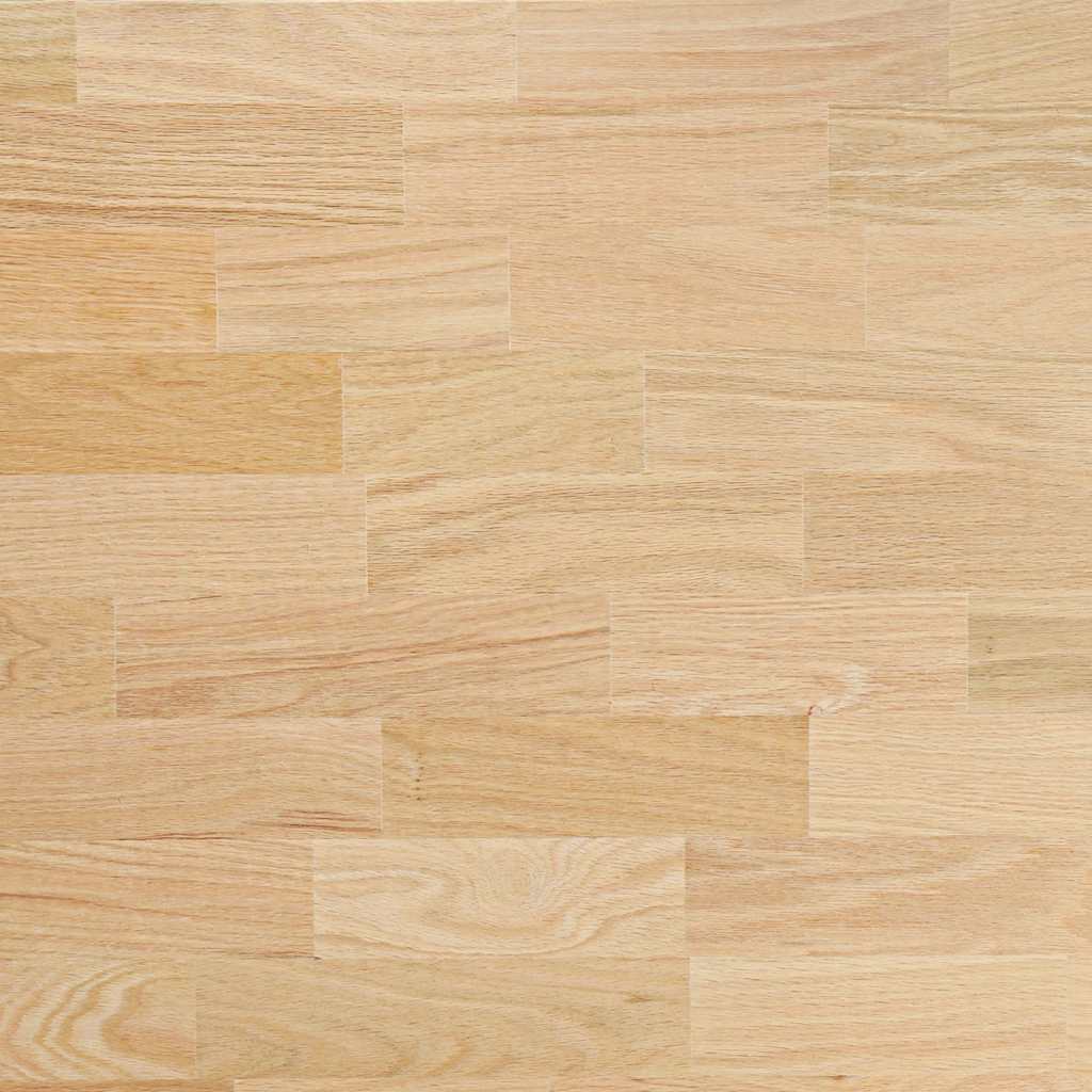 Solid Oak Rectangular Desktop 120x50x2.5 cm - Untreated Wood