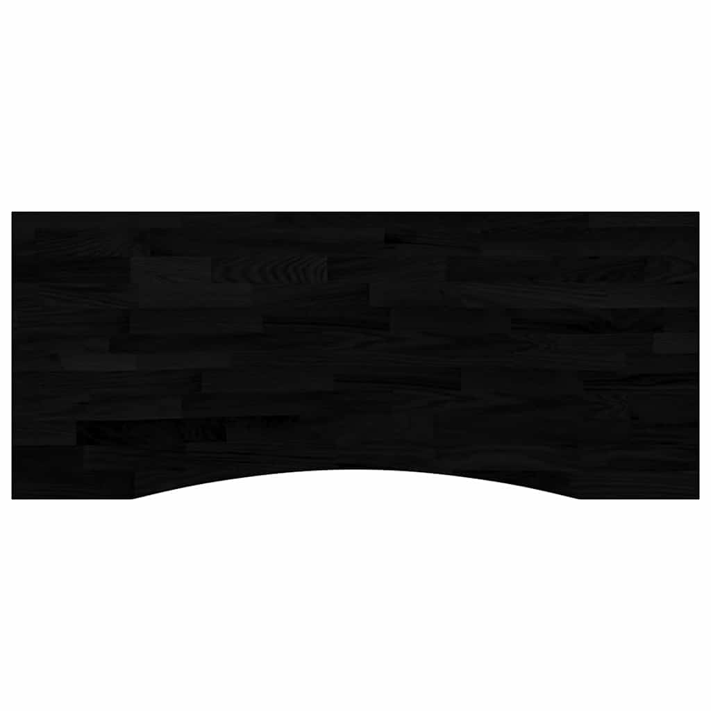 Solid Oak Desk Top - Dark Brown, 120x50x2.5 cm, Rectangular