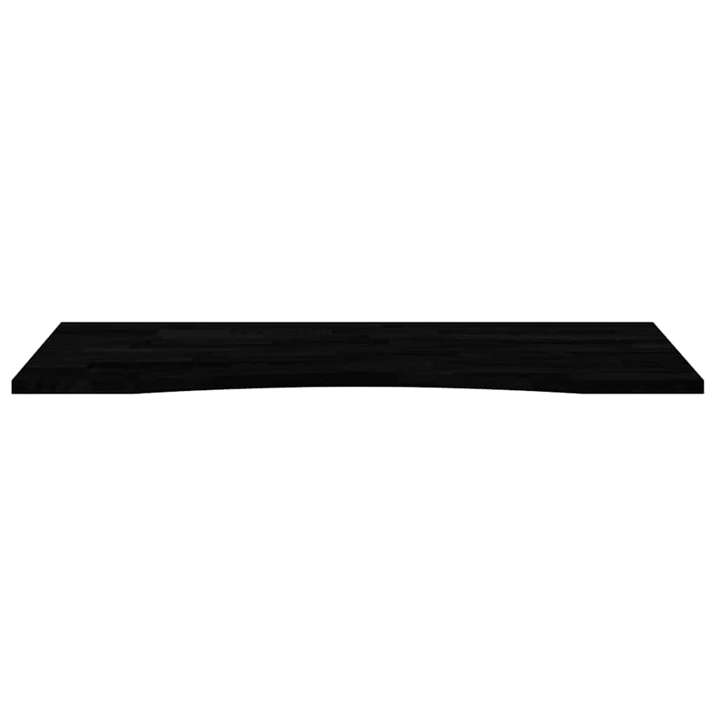 Solid Oak Desk Top - Dark Brown, 120x50x2.5 cm, Rectangular
