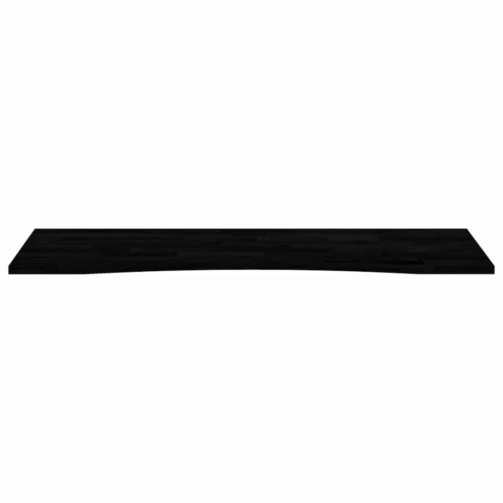 Solid Oak Desk Top - Dark Brown, 140x50x2.5 cm, Rectangular