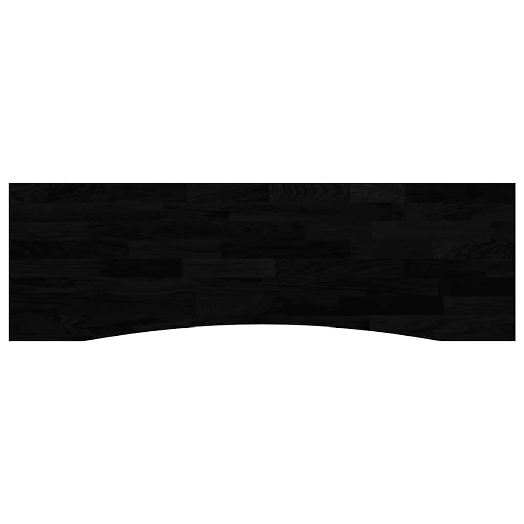 Solid Oak Dark Brown Desktop 160x50 cm – Durable & Elegant