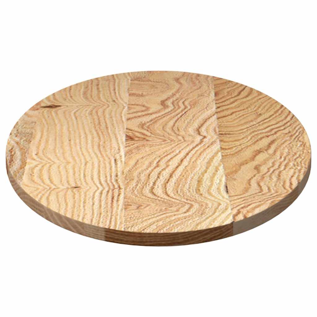 Solid Oak Oval Table Top 100x50x2 cm | Premium Wood Finish