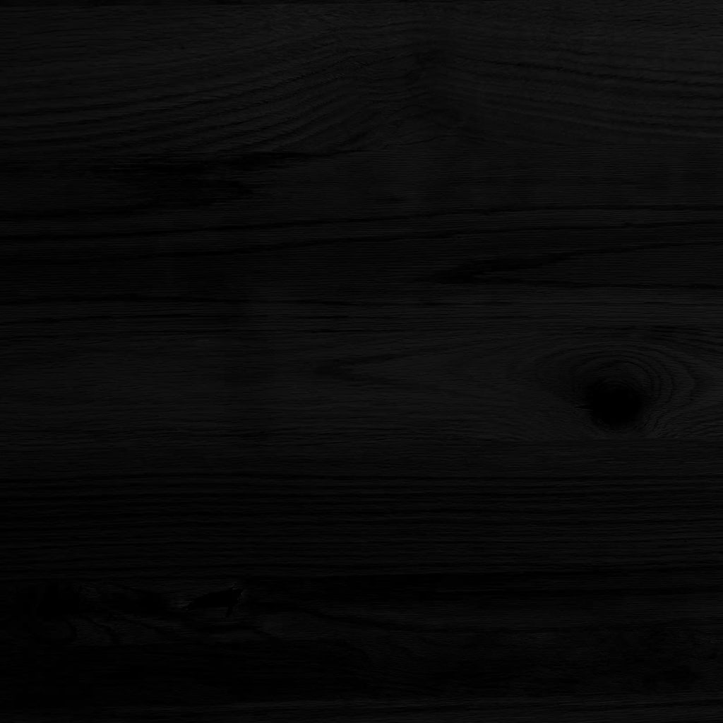 Solid Oak Oval Table Top, Dark Brown, 100x50x2 cm