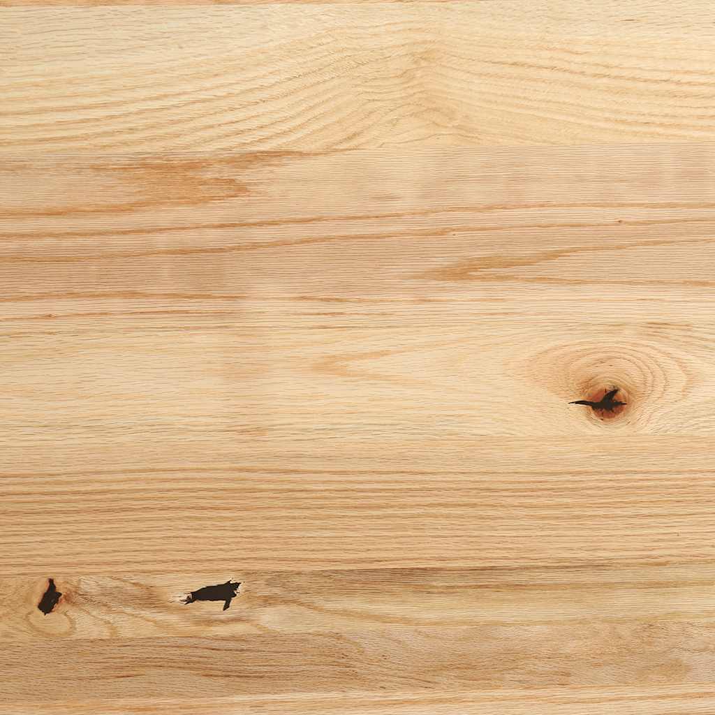 Solid Oak Oval Table Top 100x50x2 cm - Elegant & Durable