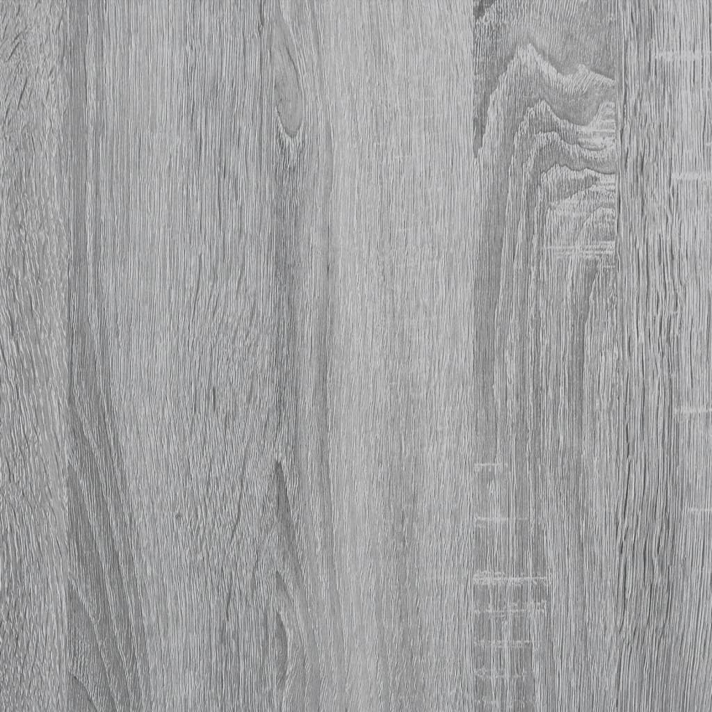 Grey Sonoma Bedside Cabinet, 45x50x50cm, Engineered Wood