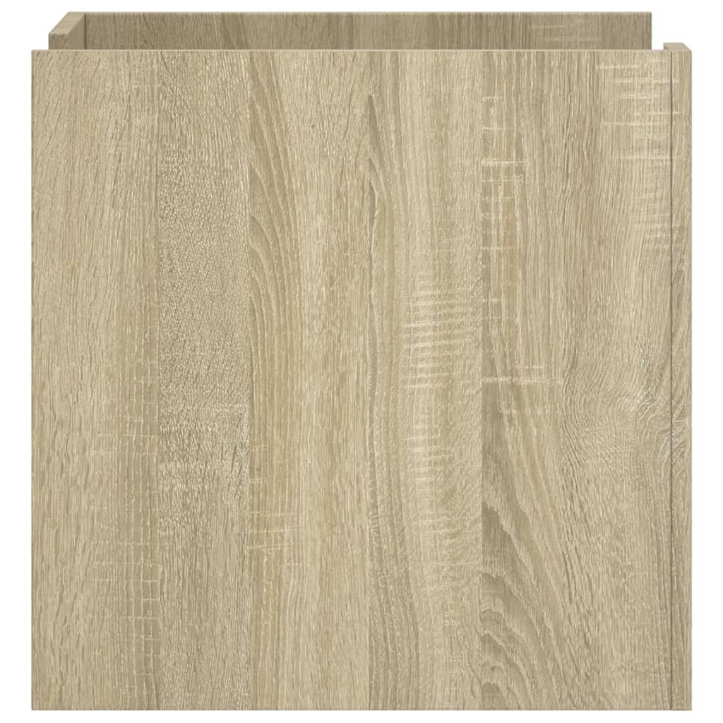 Sonoma Oak Bedside Cabinet 45x50x50 cm - Engineered Wood