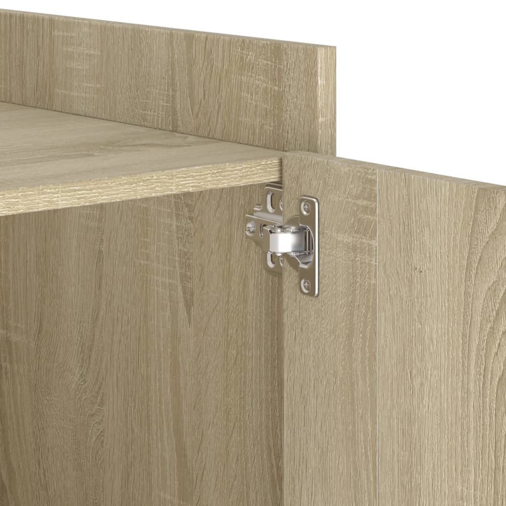 Sonoma Oak Bedside Cabinet 45x50x50 cm - Engineered Wood